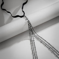 Thumbnail for Boho Layering Rhinestone Inlaid Elastic Saturn Thigh Leg Chain - ArtGalleryZen