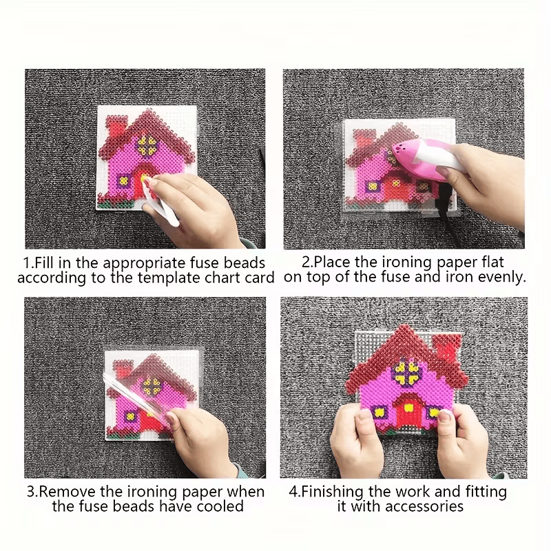 24/48 Colors 2.6mm Labubu Themed Fuse Beads Kit - ArtGalleryZen