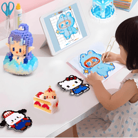 Thumbnail for 24/48 Colors 2.6mm Labubu Themed Fuse Beads Kit - ArtGalleryZen