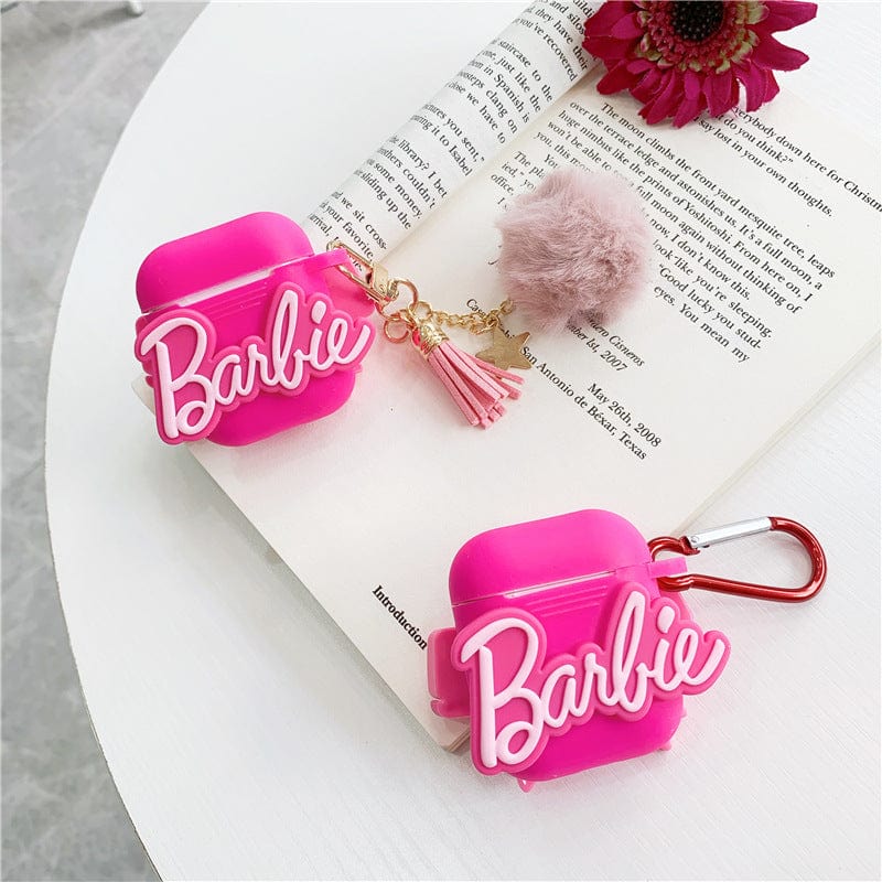 3D Barbie Silicone AirPods Earphone Case - ArtGalleryZen