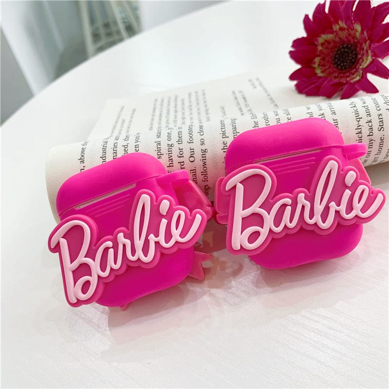 3D Barbie Silicone AirPods Earphone Case - ArtGalleryZen