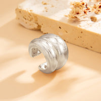 Thumbnail for Abstract Chunky Waterdrop Ear Cuff Earring - ArtGalleryZen