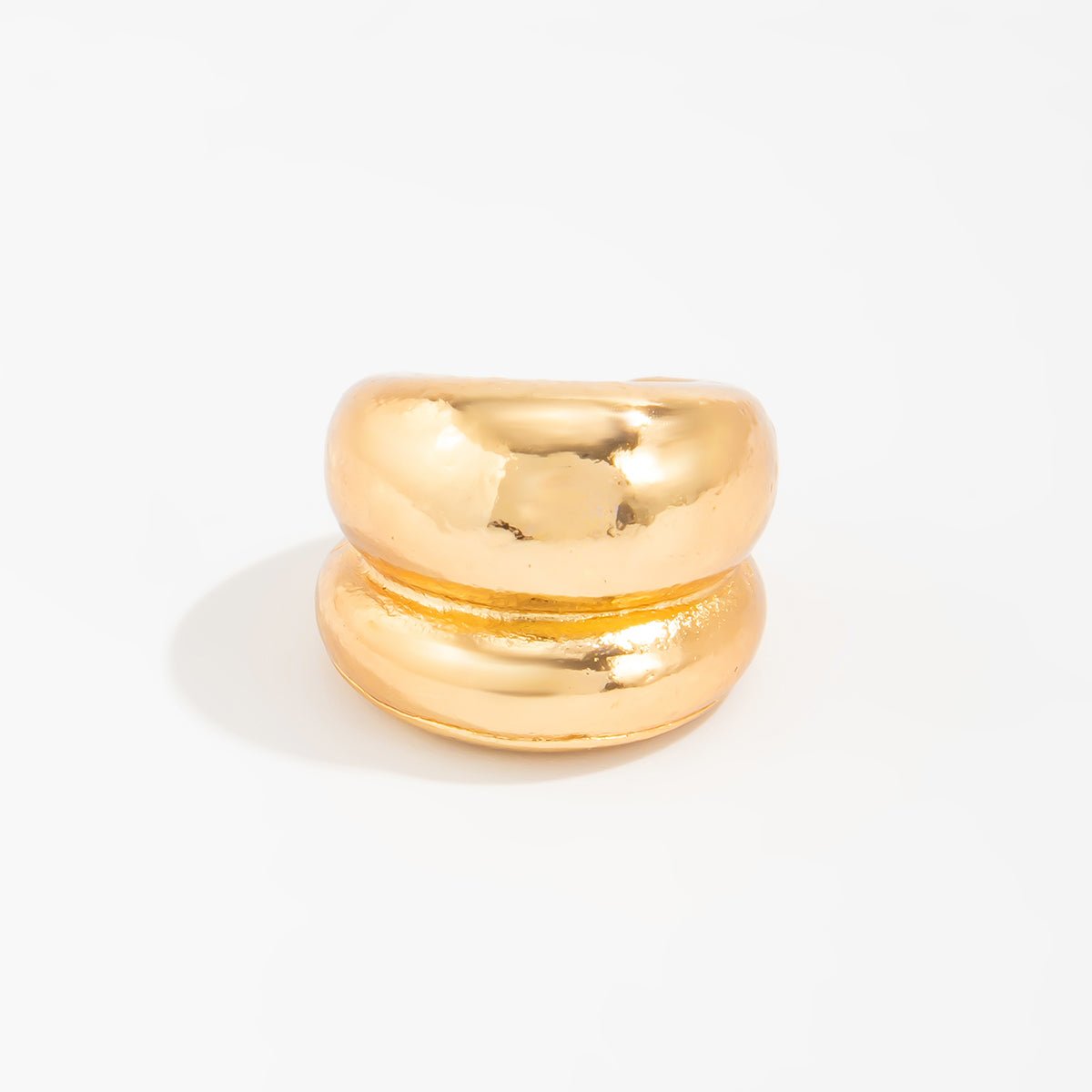 Abstract Chunky Waterdrop Ear Cuff Earring - ArtGalleryZen