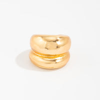 Thumbnail for Abstract Chunky Waterdrop Ear Cuff Earring - ArtGalleryZen