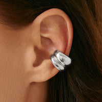 Thumbnail for Abstract Chunky Waterdrop Ear Cuff Earring - ArtGalleryZen