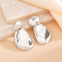 Thumbnail for Abstract Glossy Duo Waterdrop Stud Earrings - ArtGalleryZen