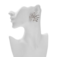 Thumbnail for Abstract Gold Silver Plated Firework Earrings - ArtGalleryZen