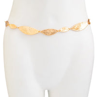 Thumbnail for Abstract Irregular Leaf Waist Chain - ArtGalleryZen