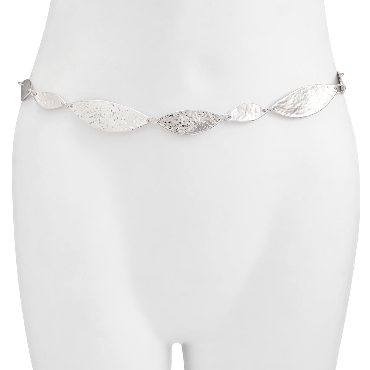 Abstract Irregular Leaf Waist Chain - ArtGalleryZen