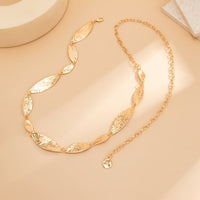 Thumbnail for Abstract Irregular Leaf Waist Chain - ArtGalleryZen