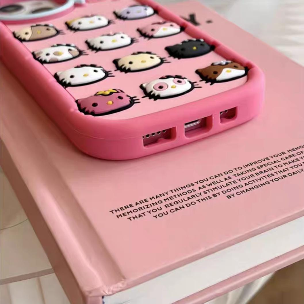 Anime Sanrio Kawaii Hello Kitty iPhone Case - ArtGalleryZen