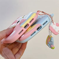 Thumbnail for Anime Sanrio Kawaii My Melody Hello Kitty Matching iPhone Case - ArtGalleryZen