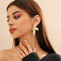 Thumbnail for Attractive Gold Silver Plated Butterfly Wings Earrings - ArtGalleryZen