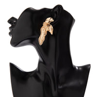 Thumbnail for Attractive Gold Silver Plated Butterfly Wings Earrings - ArtGalleryZen