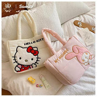 Thumbnail for Authentic Sanrio Characters Down-filled Fabric Tote Bag - ArtGalleryZen