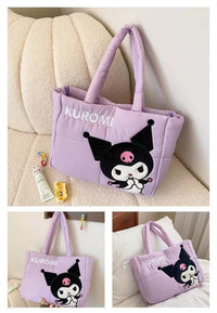 Thumbnail for Authentic Sanrio Characters Down-filled Fabric Tote Bag - ArtGalleryZen