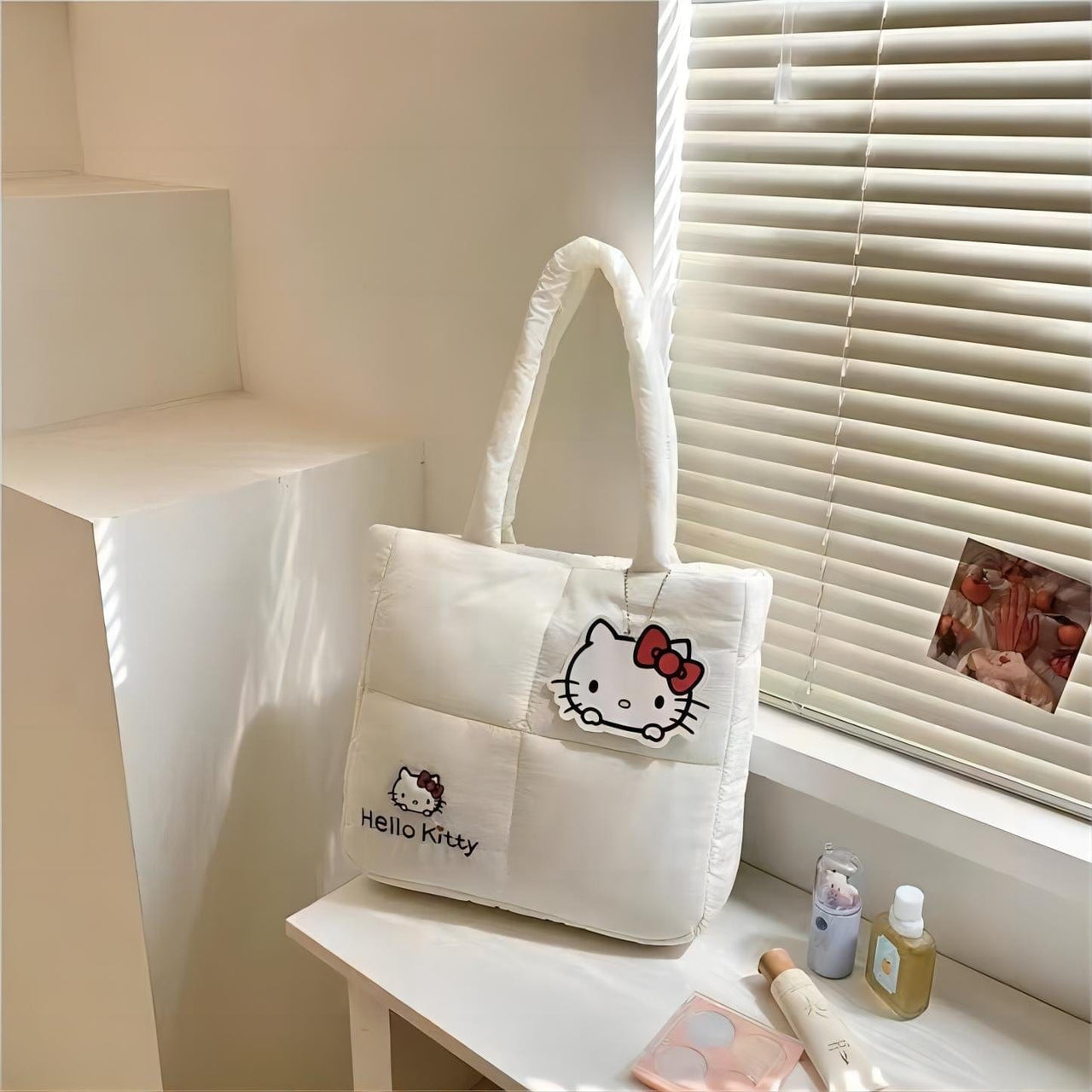 Authentic Sanrio Down-filled Fabric Tote Bag - ArtGalleryZen