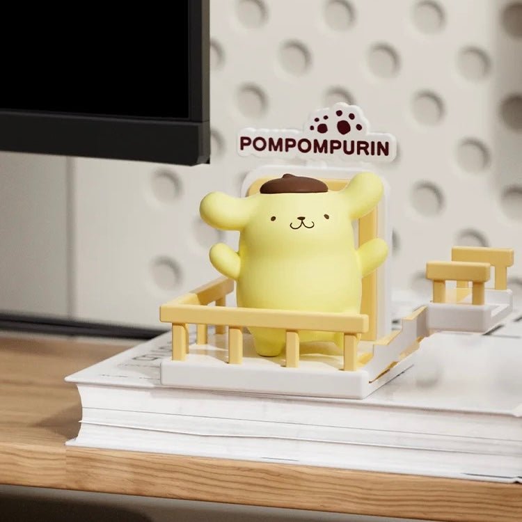 Authentic Sanrio Family Climbing Ladder Series Doll Fridge Magnet - ArtGalleryZen