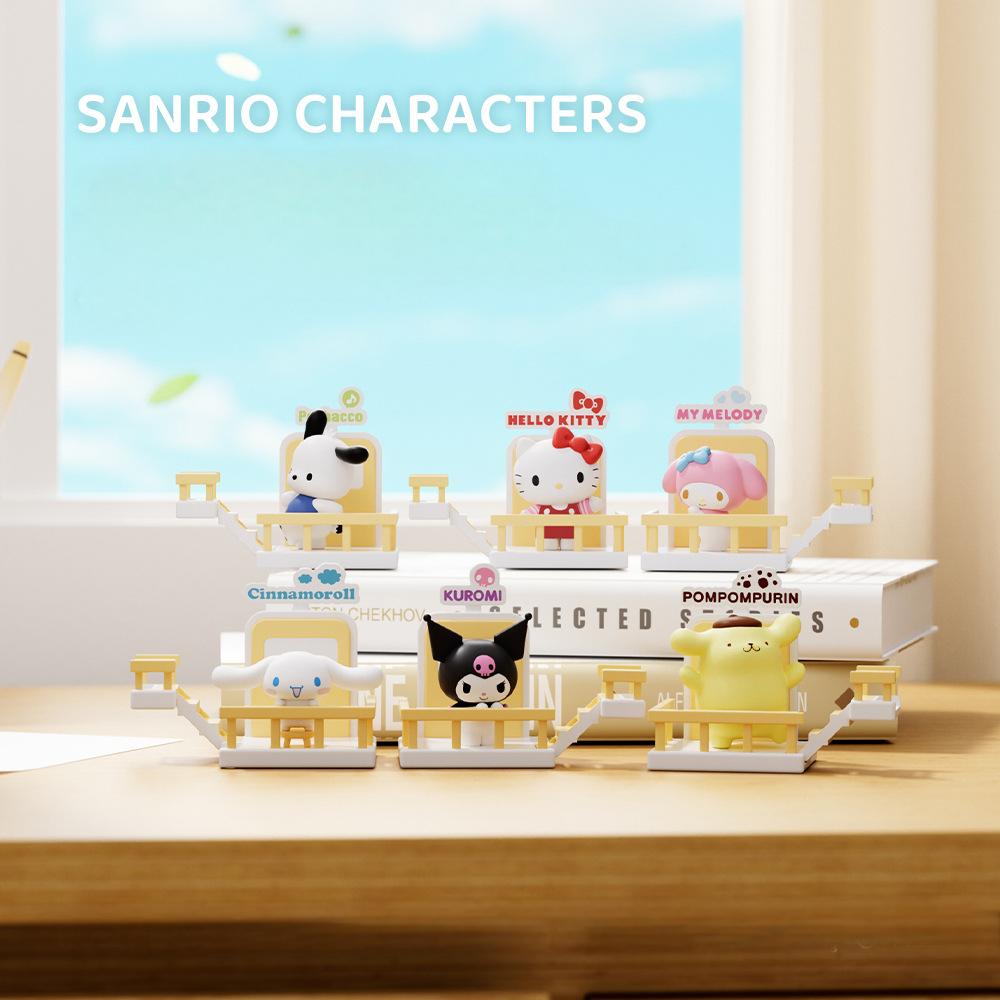 Authentic Sanrio Family Climbing Ladder Series Doll Fridge Magnet - ArtGalleryZen