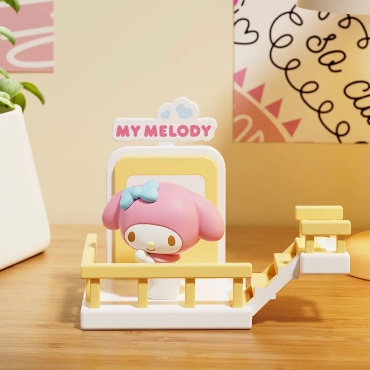 Authentic Sanrio Family Climbing Ladder Series Doll Fridge Magnet - ArtGalleryZen