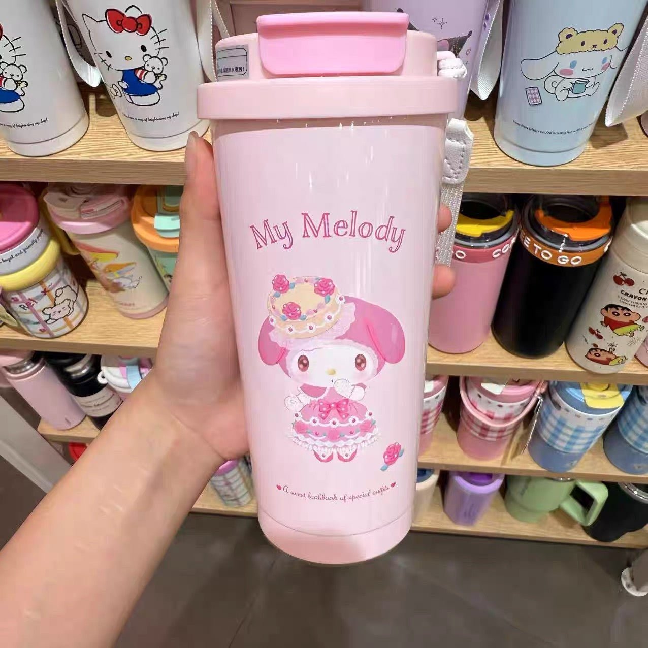Authentic Sanrio My Melody Stainless Steel Thermos Cup - ArtGalleryZen