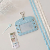 Thumbnail for Ballet Style Ribbon Bowknot Kpop Keychain Photocard Holder - ArtGalleryZen