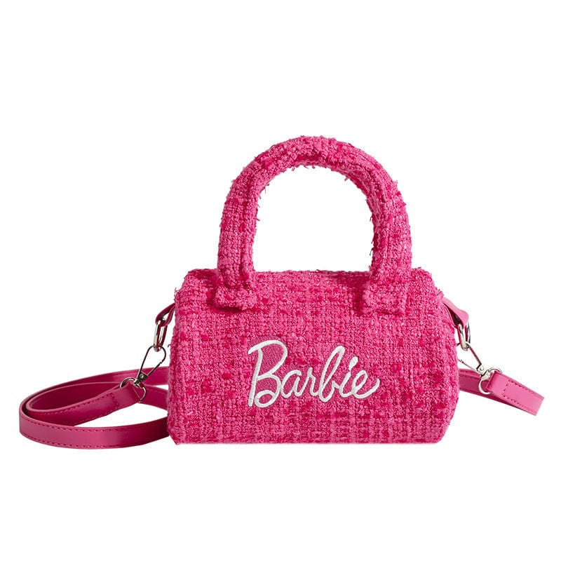 Balmain x Barbie Pink x Yellow Leather Mini Chain Crossbody Flap Bag  S128BM38 For Sale at 1stDibs | balmain barbie bag, barbie pink chanel bag,  barbie chanel bag