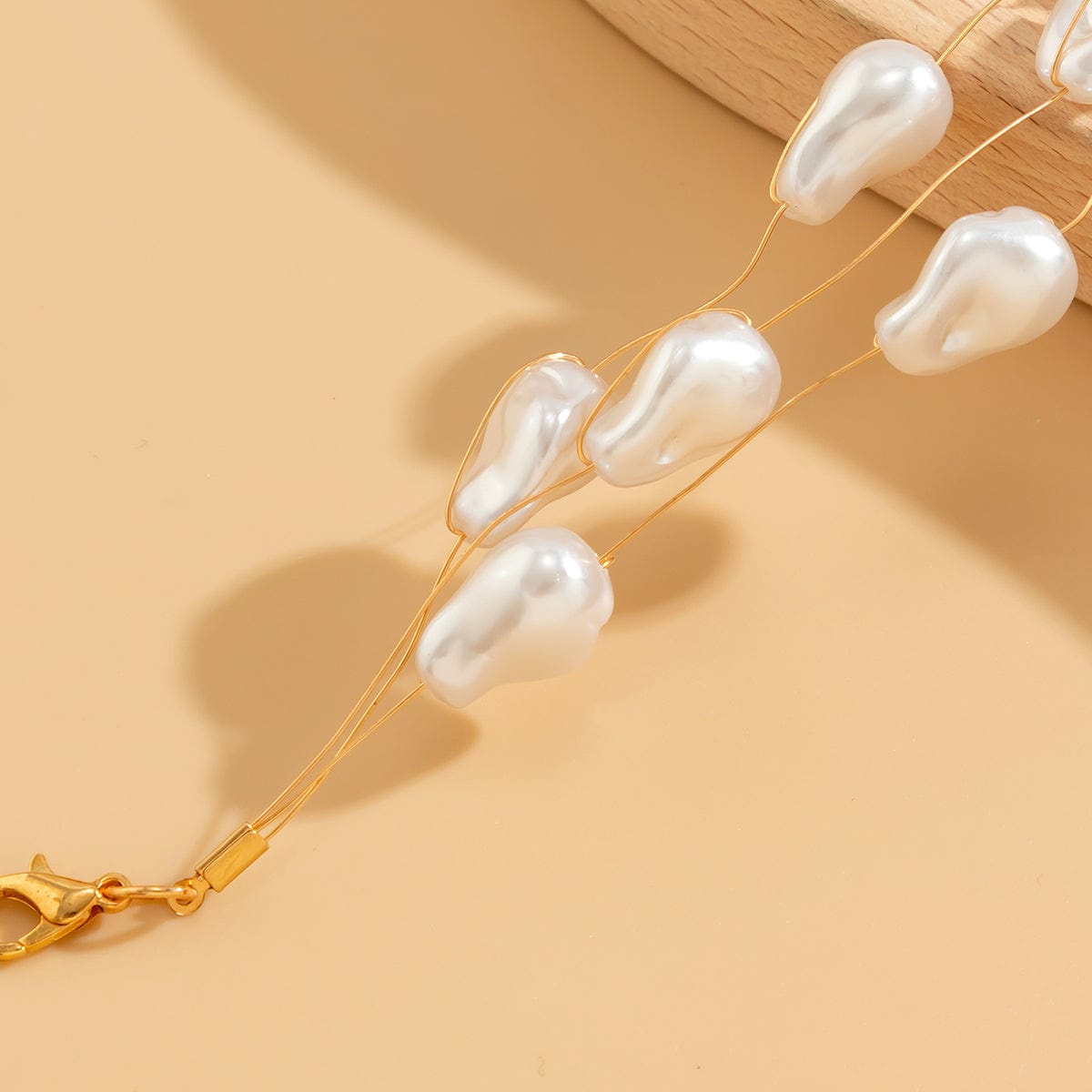 Baroque Pearl Bracelet - ArtGalleryZen