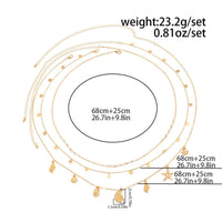 Thumbnail for Beach Style 3pcs Conch Shell Starfish Pendant Pearl Waist Chain Set - ArtGalleryZen