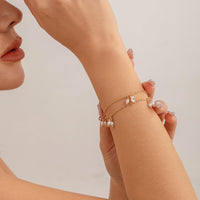 Thumbnail for Bohemia Chic Layered Pearl Tassel Bracelet - ArtGalleryZen