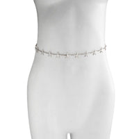 Thumbnail for Bohemia Gold Silver Tone Starfish Waist Chain - ArtGalleryZen