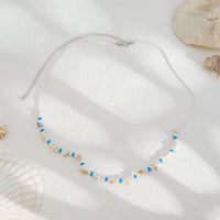 Thumbnail for Bohemia Layered Pearl Conch Starfish Charm Waist Chain - ArtGalleryZen