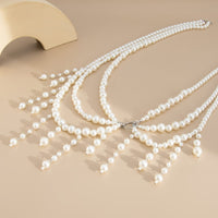 Thumbnail for Bohemia Layered Pearl Tassel Waist Chain - ArtGalleryZen