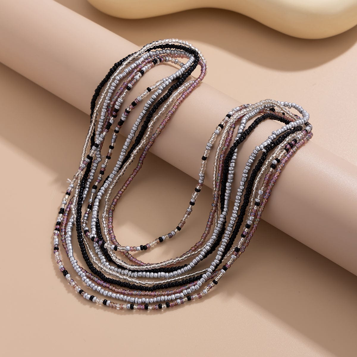 Bohemia Layered Seed Beaded Waist Chain - ArtGalleryZen