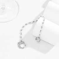 Thumbnail for Bohemia No Piercing Nose To Ear Pearl Chain - ArtGalleryZen