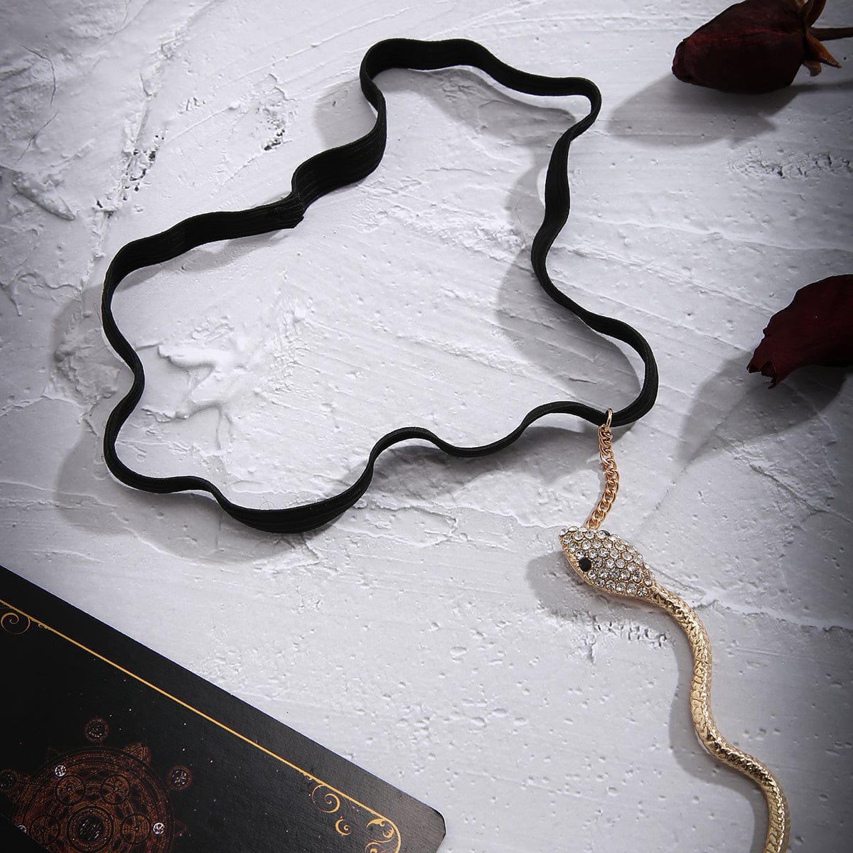 Bohemian Layered Chain Tassel Elastic Snake Thigh Leg Chain - ArtGalleryZen