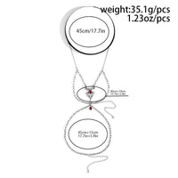 Thumbnail for Bohemian Layered Chain Tassel Elastic Spider Thigh Leg Chain - ArtGalleryZen