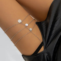 Thumbnail for Bohemian Layered Sequins Charm Elastic Thigh Leg Chain - ArtGalleryZen