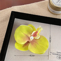 Thumbnail for Boho Chic Butterfly Orchid Flower Pearl Hair Clip Hair Pin - ArtGalleryZen