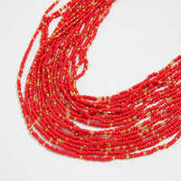 Thumbnail for Boho Chunky Layered Seed Beaded Chain Necklace - ArtGalleryZen