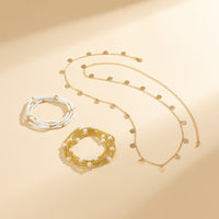 Thumbnail for Boho Dainty Layered Sequin Tassel Beaded Belly Chain Set - ArtGalleryZen