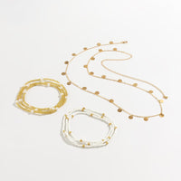 Thumbnail for Boho Dainty Layered Sequin Tassel Beaded Belly Chain Set - ArtGalleryZen