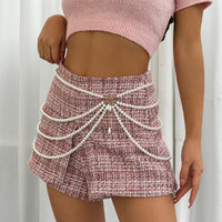 Thumbnail for Boho Layered Chunky Pearl Waist Chain - ArtGalleryZen