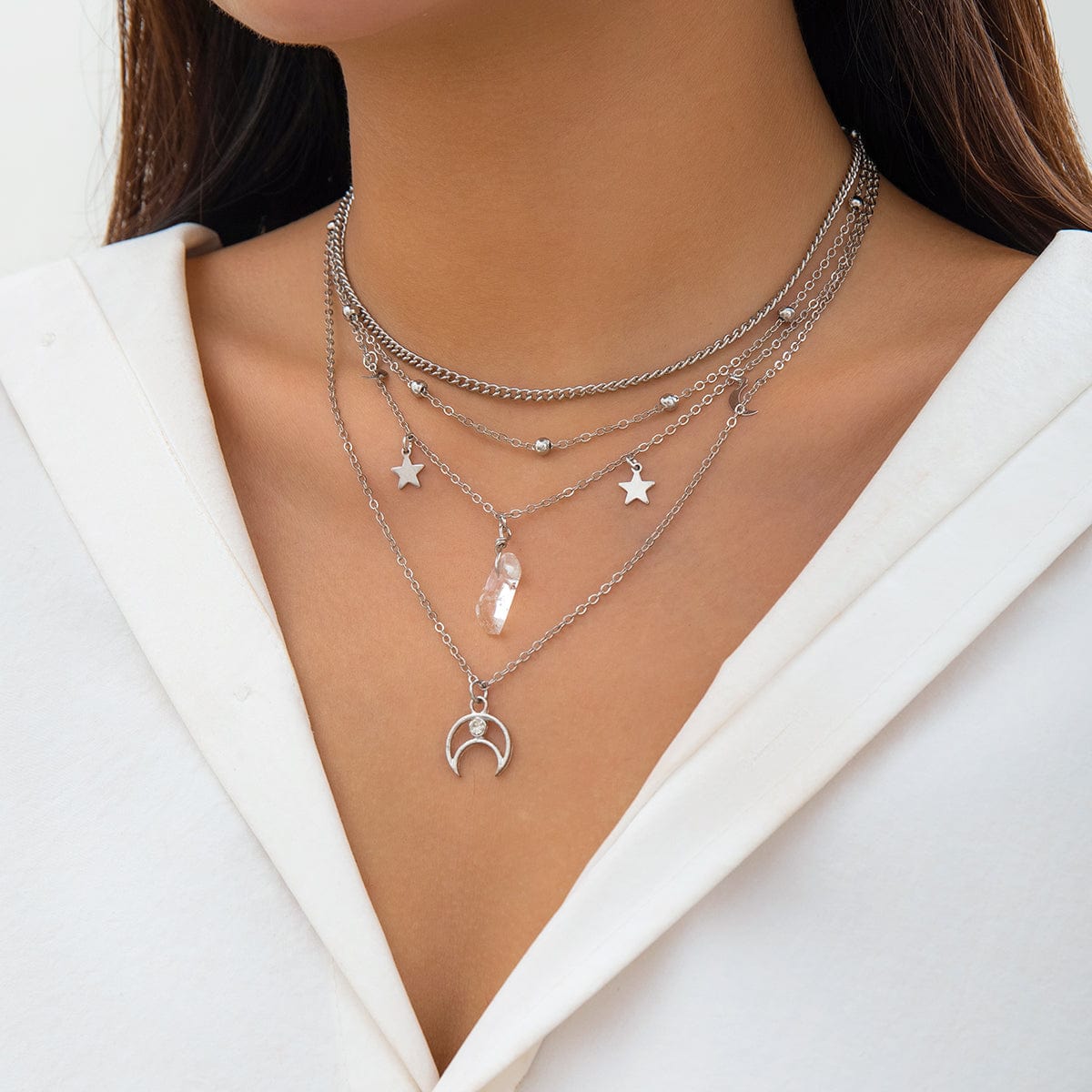 Layered Necklace – Avior Jewels