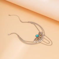Thumbnail for Boho Layered Turquoise Inlaid Arm Chain - ArtGalleryZen
