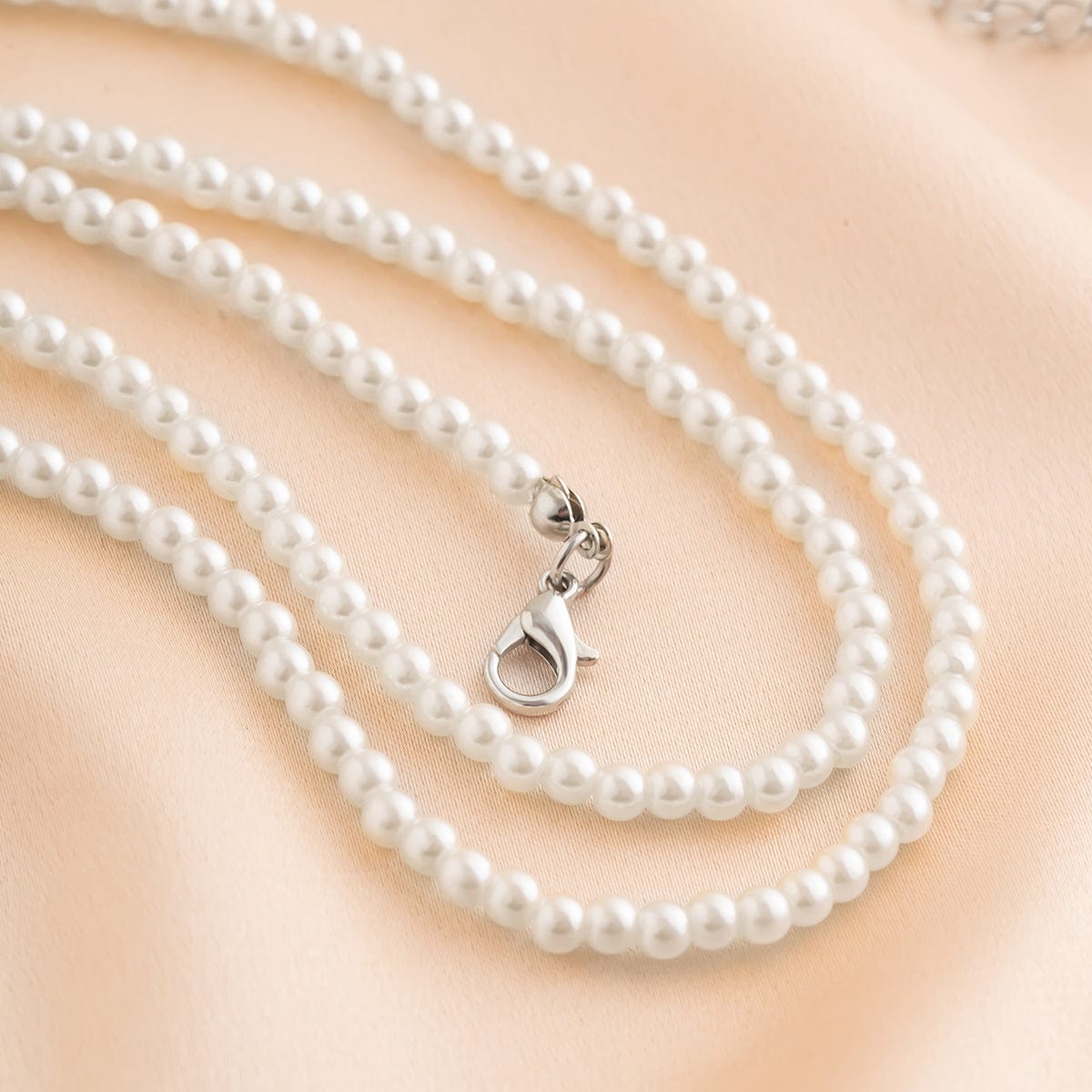 Boho Minimalist Layered Pearl Waist Chain - ArtGalleryZen