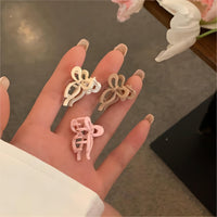 Thumbnail for Chic 2 Pieces Enamel Ribbon Bowknot Hair Clips Set - ArtGalleryZen