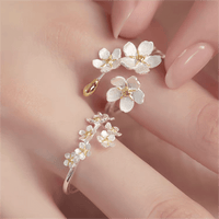 Thumbnail for Chic 2 Pieces Floral Ring Set - ArtGalleryZen