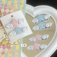 Thumbnail for Chic 2 Pieces Star Angel Wings Hair Clips Set - ArtGalleryZen