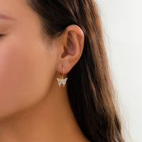 Thumbnail for Chic 5 Pairs Heart Butterfly Snake Pearl Dangle Earrings Set - ArtGalleryZen